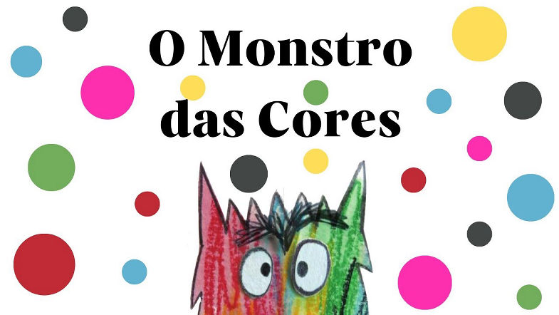 O Monstro das Cores - Historinha infantil Livro infantil Historinha das emoções