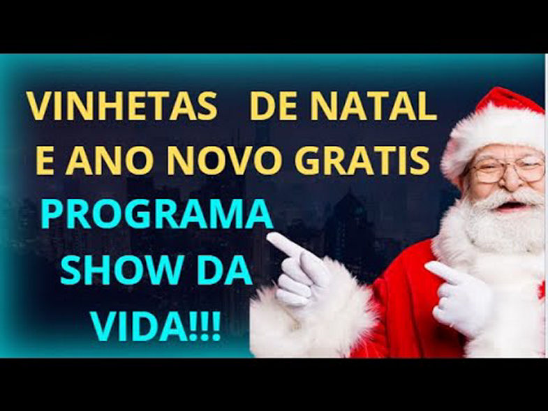 VINHETAS GRATIS DE NATAL E ANO NOVO
