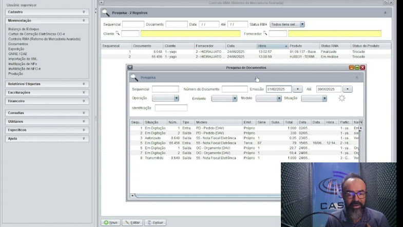 OPTIMUS CONTROLE RMA