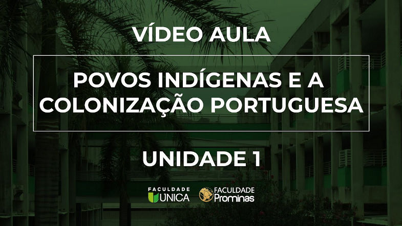 VIDEO AULA - POVOS INDÍGENAS E A COLONIZAÇÃO PORTUGUESA
