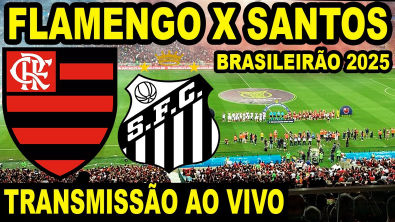 FLAMENGO X SANTOS AO VIVO DIRETO DO MARACANÃ 33 RODADA DO BRASILEIRÃO 2025