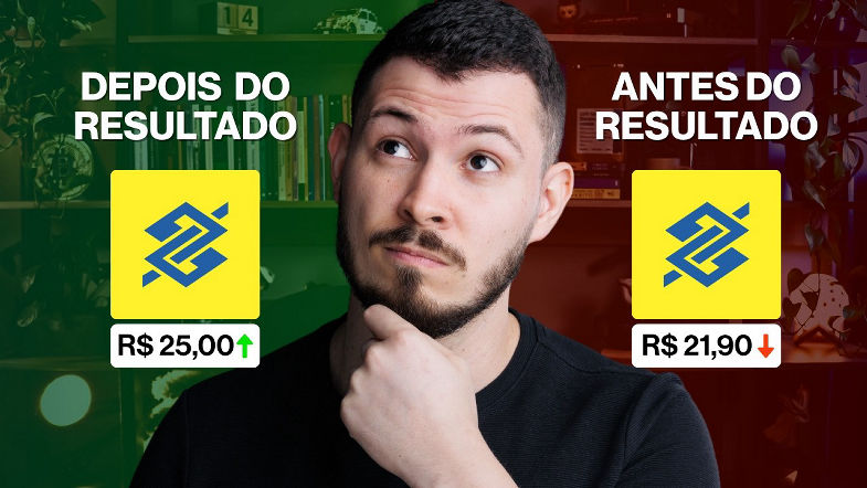 Comprar BBAS3 agora ou depois que sair o resultado?