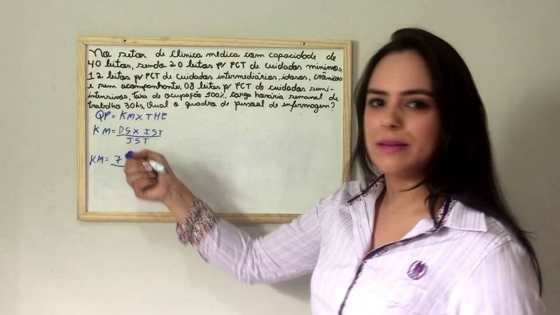 CALCULO DO DIMENSIONAMENTO DE ENFERMAGEM