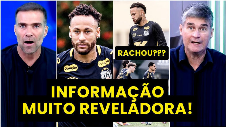 RACHOU??? "Gente, FOI REVELADO HOJE que o NEYMAR no Santos..." OLHA essa NOVA INFORMAÇÃO!