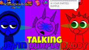 My Talking Tom Friends but with Jevin, Durple Raddy [Sprunki Talking ...