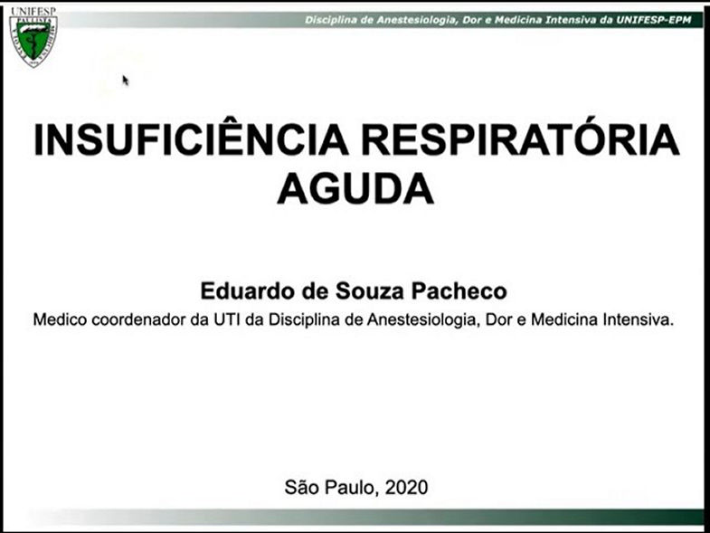 Insuficiência respiratória aguda.