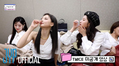 [Secret Cut] 23_Anyone wanna toast with TZUYU?.mp4 I CANT STOP ME M Countdown Green Room