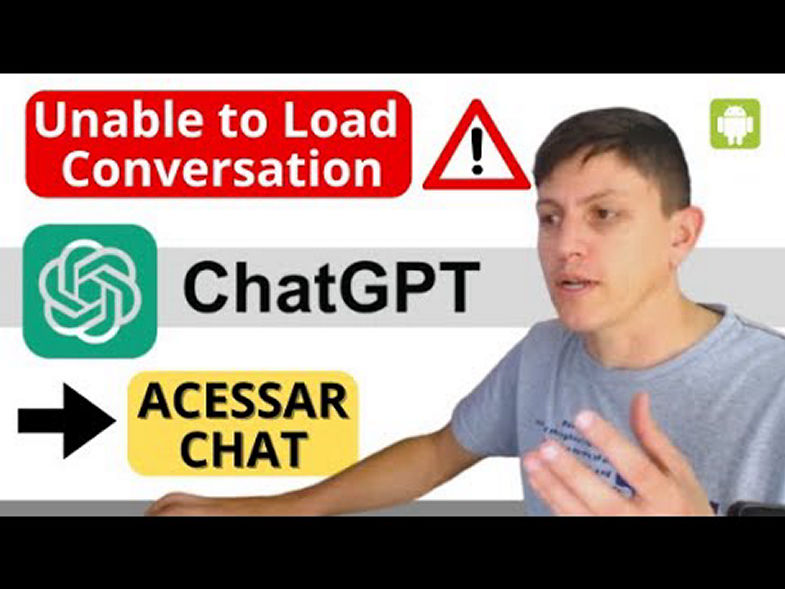 Chat GPT Unable to Load Conversation - Acessar chat bugado chatgpt errochatgpt unabletoload