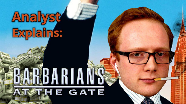 Finance Movie Review Barbarians at the Gate