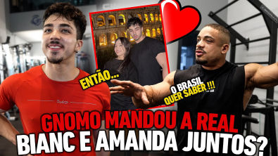 GNOMO MANDOU A REAL PARA O BIANC - E VOCÊ E A AMANDINHA ???