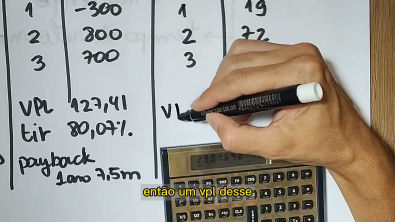 Exemplos vpl, tir e payback simples