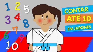 Contar até Dez em Japonês é fácil - POLICHINELO | VIDEOMODELAÇÃO TEA Judoquinhas Judô Infantil