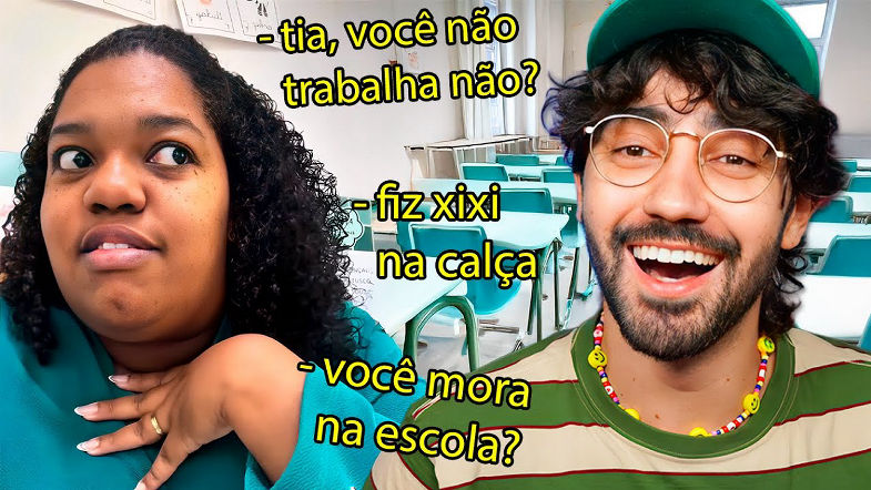 quem dá aula pra criança merece uma vaga no céu