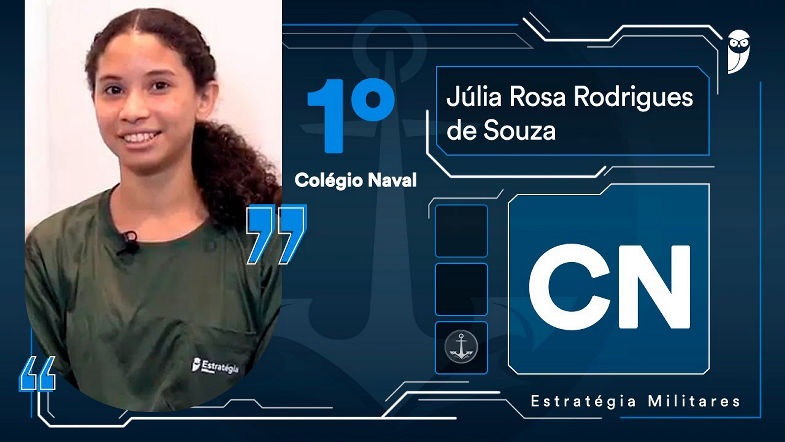 Como Júlia Rosa conquistou o PRIMEIRO LUGAR no Colégio Naval sua história inspiradora