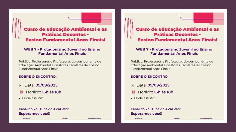 WEB 7 - Protagonismo Juvenil no EF Anos Finais