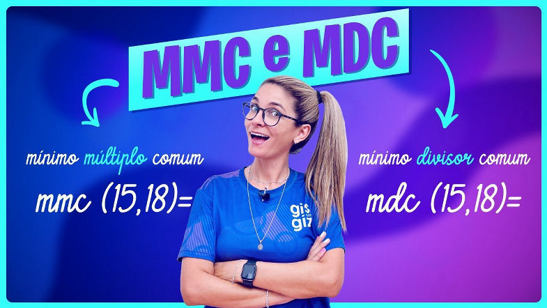 MÚLTIPLO COMUM e MÁXIMO DIVISOR COMUM | MMC e MDC - RESUMÃO -