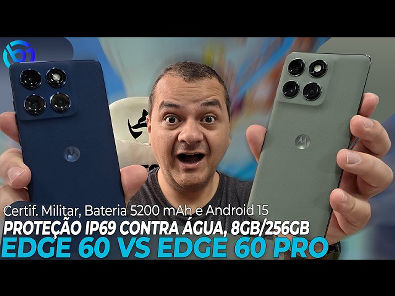 Edge 60 VS Edge 60 Pro | As Diferenças Estão NOS DETALHES! Comparativo