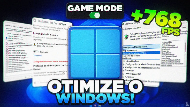 Como Otimizar TOTALMENTE o Windows para Jogos! (AUMENTE FPS, MENOS INPUTLAG)