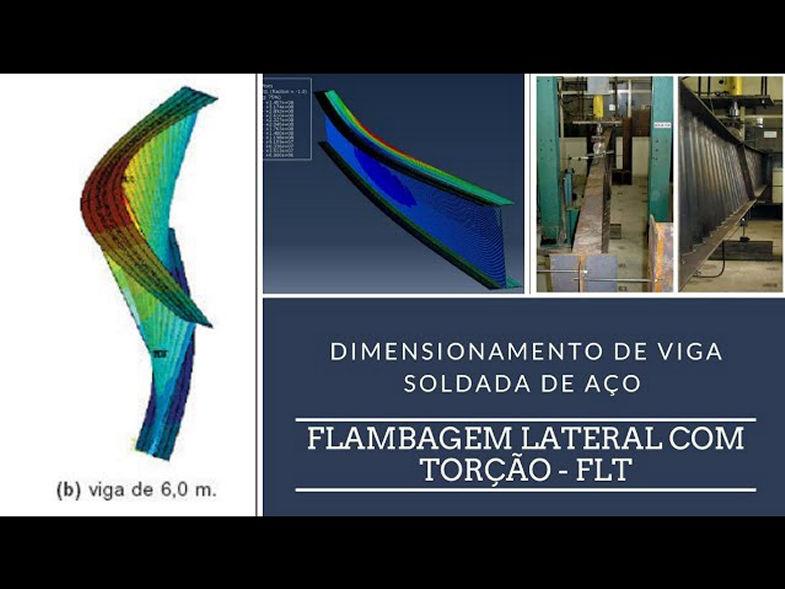 Aula 04 - FLAMBAGEM LATERAL POR TORÇÃO (FLT) - Viga de Aço - Cálculo do Lambda e Labda p e r