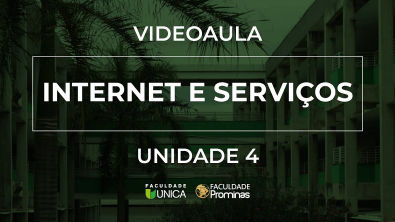 INTERNET E SERVIÇOS