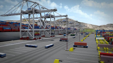 TBA Container Terminal Simulation
