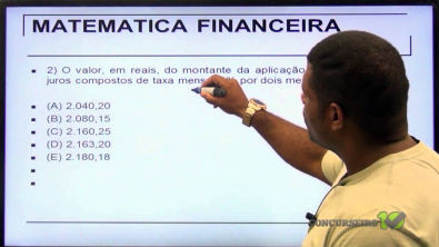 Aula Grátis - Matemática - Juros Compostos - Professor Marcos Antônio