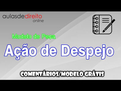 Modelo AÇÃO DE DESPEJO (CPC 1973 - 2015) #comparado