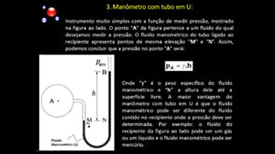 estatica dos fluidos  Manometria   Teoria   2ª Parte.avi