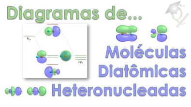 Tudo sobre orbital molecular #4 Diagrama de Orbitais Moleculares de Moléculas Heteronucleadas