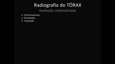 Avaliação do Rx de tórax: introdução