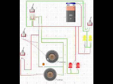circuito carrinho com fio - APS  Engenharia 3ºSemestre