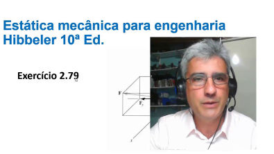2.79 - Estática mecânica para engenharia Hibbeler 10ª Ed.