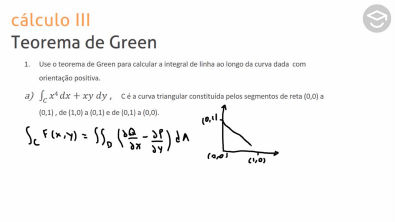 O teorema de Green - Exercício