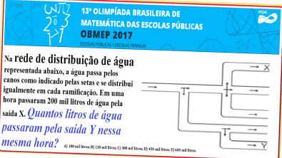 CURSO RACIOCÍNIO LÓGICO RESOLUÇÃO PROVA OBMEP 2017 13ª OLIMPÍADA BRASILEIRA MATEMÁTICA ESCOLAS PÚBLI