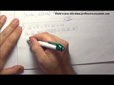 Álgebra Linear - 2 - 3 - exercíco resolvido 1