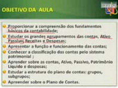 Video Aula Contabilidade Geral Aula 07-03-14