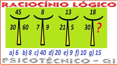 Raciocínio Lógico com figuras e imagens Teste psicotécnico QI Quociente  Inteligência Detran Concurso - Lógica I