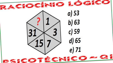 Raciocínio Lógico Figuras Sequências Psicotécnicos QI Quociente de