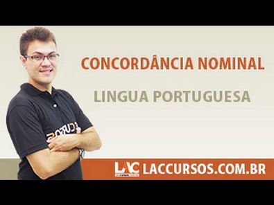 Aula 03/38 - Concordância Nominal - Língua Portuguesa - Sidney Martins