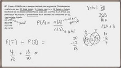 Revisão Matemática (parte 2)  Questões da FUMARC (SEE MG 2018)