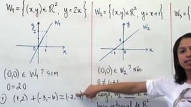 Álgebra Linear  Subespaço Vetorial   Exercício 01 (parte 1 de 2)