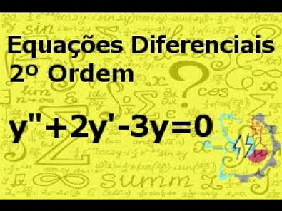 Equações Diferenciais 2º Ordem Homogênea EXERCÍCIO 01