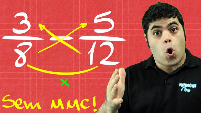 ???? SEM MMC ????  Como Somar e Subtrair Frações com Denominadores Diferentes Sem MMC? | Matemática Rio