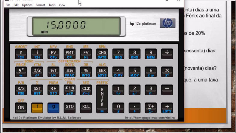 HP 12c - Matemática Financeira [Aula 1]: Juros Compostos