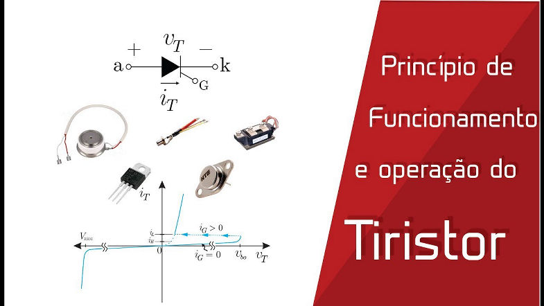 Princípio de Funcionamento e Operação do Tiristor - SCR