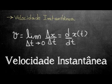Aula 3 - Velocidade Instantânea (v=dx/dt)