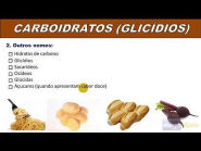 Carboidratos - Aula Completa (megaaluno.com) - Bromatologia