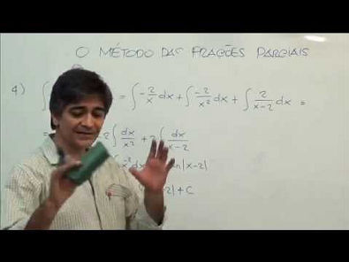 Integral indefinida - o método das frações parciais (2/3)