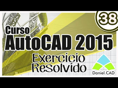 Aula 38 | AutoCAD 2015 | Exercício Resolvido Taça