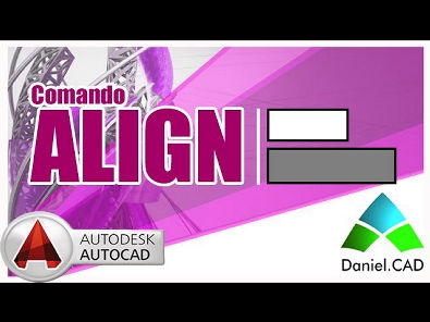 AutoCAD 2015 - Comando Align (Alinhar)